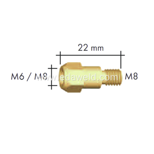 BINZEL MIG WELDING 142.0007 M6 TIP HOLDER